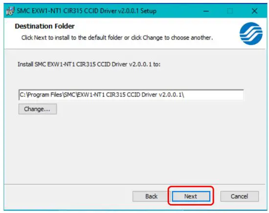 SMC EXW1-NT1 NFC Reader - Screen below