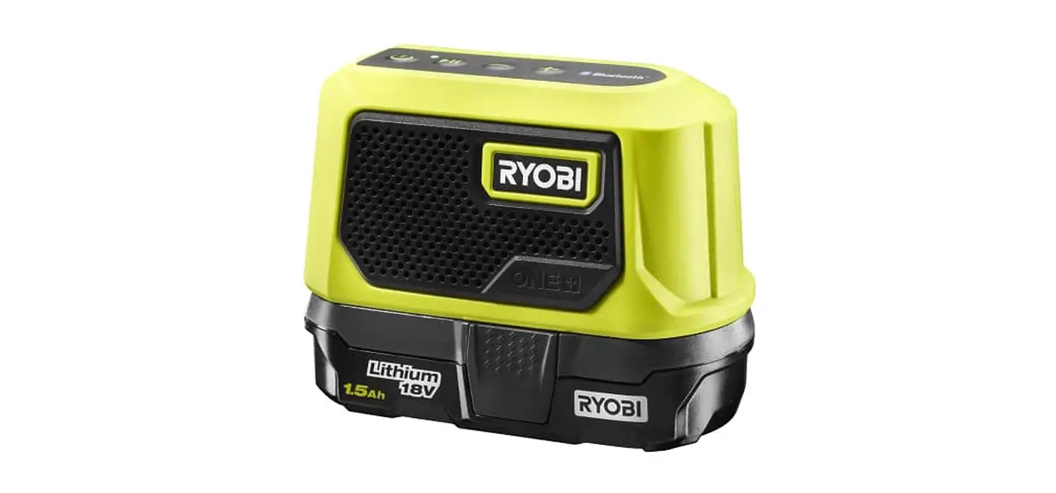 Ryobi 18 V Compact Speaker With Bluetooth Wireless Technology Instruction Manual
