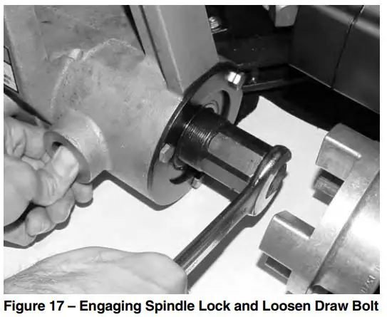 FIG 22 Removing and Installing Roll Sets with