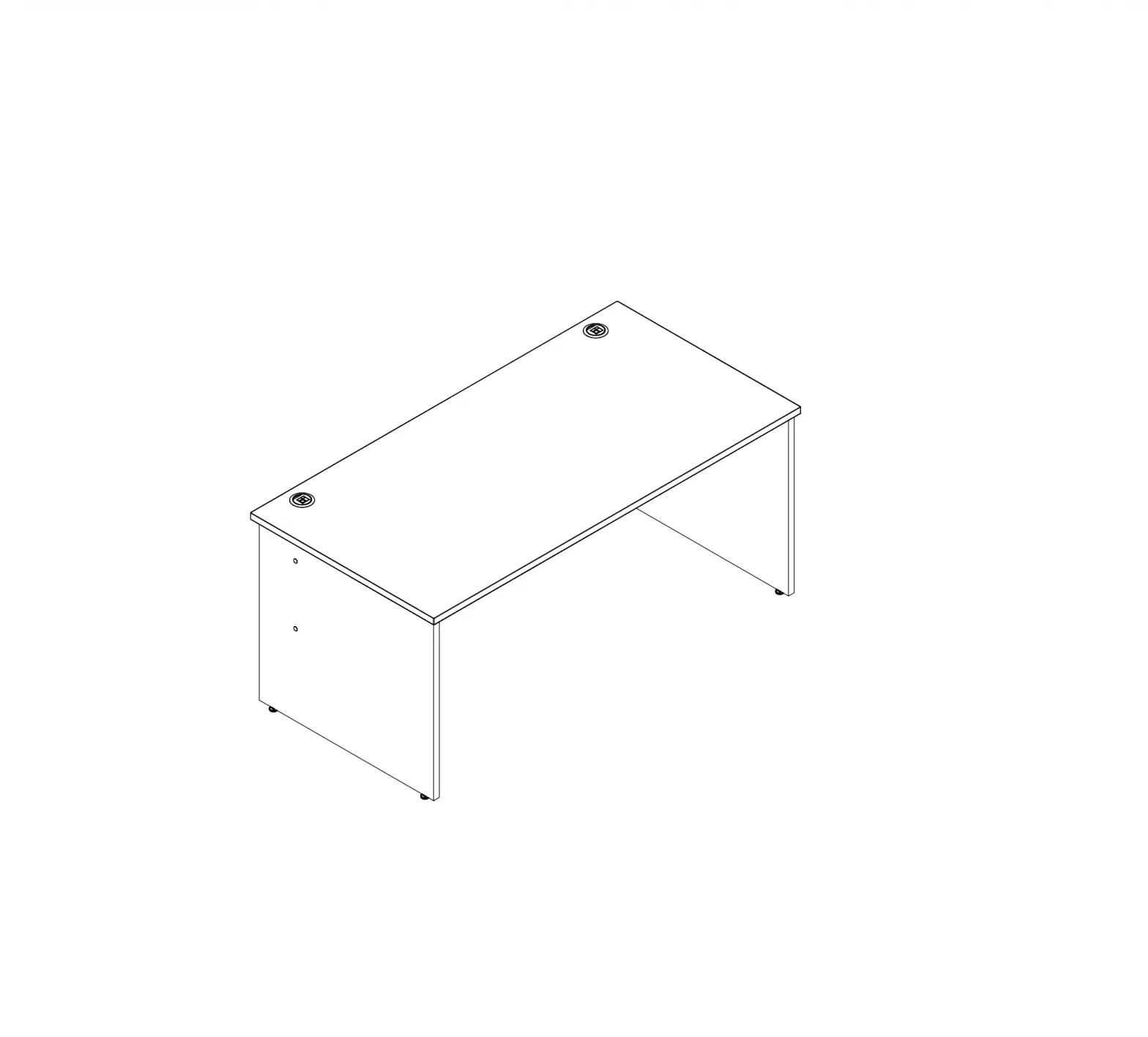 Dams Shallow Desk Pedestal S2f Instruction Manual
