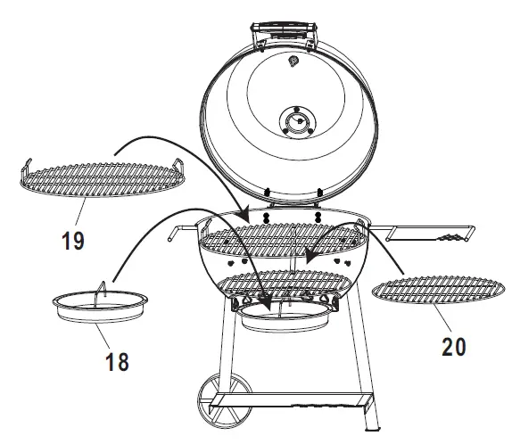 OKLAHOMA-JOE S-21302141-BlackJack-Kettle-Charcoal-Grill-fig 16