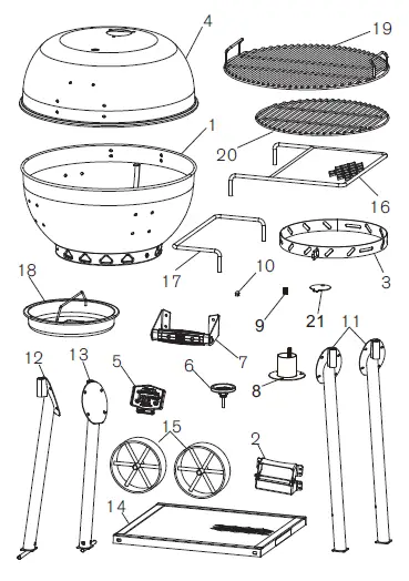 OKLAHOMA-JOE S-21302141-BlackJack-Kettle-Charcoal-Grill-fig 4