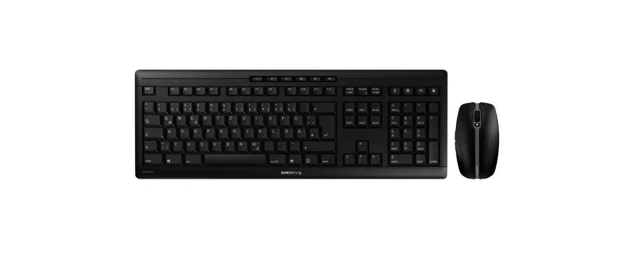 Cherry Jd-8560be-0 Stream Desktop Recharge Wireless Desktop Instruction Manual