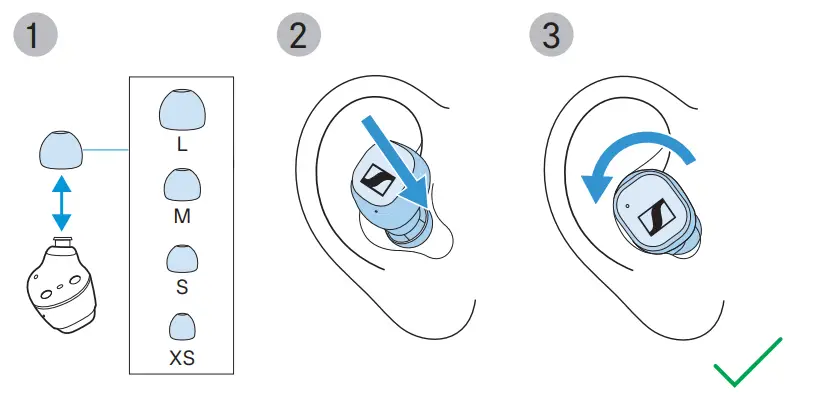 SENNHEISER CX200TW1 CX True Wireless In Ear Headphones - Choosing