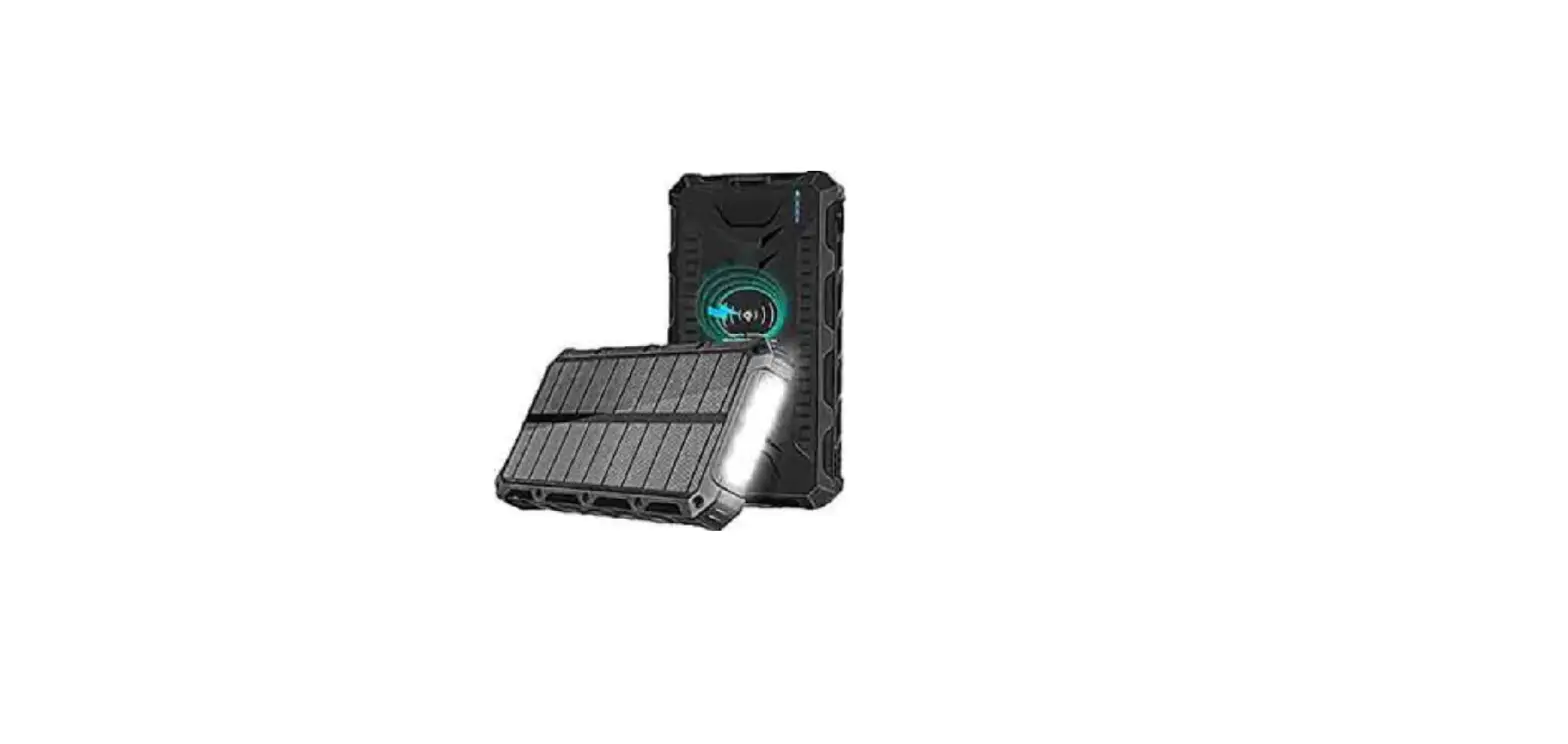 Qisa Kr-t01 Wireless Charger Solar Power Bank User Manual