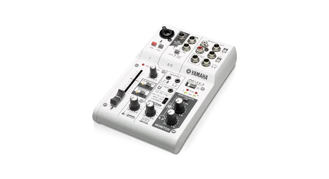 Yamaha Ag03mk2 Live Streaming Mixer User Guide