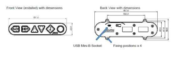 storm-EZBM-42002-NavBar SF Silver Illuminated Keys-Under-Panel-Mount-FIG-3