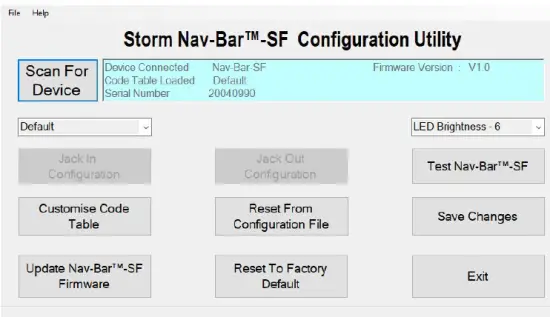 storm-EZBM-42002-NavBar SF Silver Illuminated Keys-Under-Panel-Mount-FIG-7
