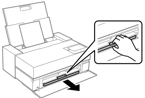 EPSON SureColor pull out