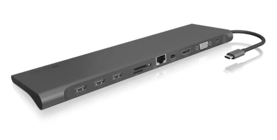 Icy Box Ib-dk2102-c Usb Type-c Notebook Dockingstation Instruction Manual