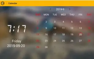 What’s in the box - Calendar