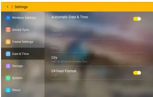 What’s in the box - Date & Time