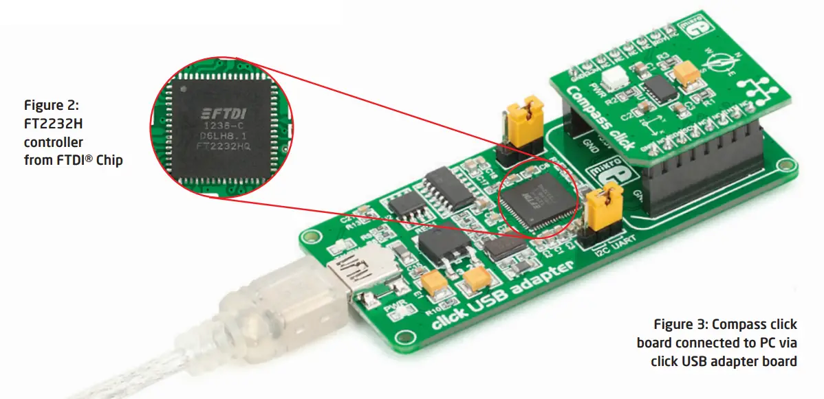 MikroE Click USB Adapter Board - fig 2