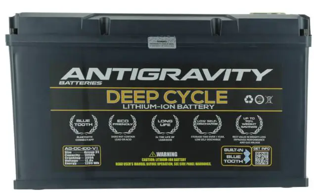 ANTIGRAVITY BATTERIES DC-100-V1 Deep Cycle Battery