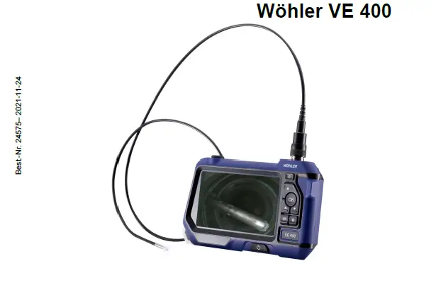 Wohler Ve 400 Hd Video Endoscope User Manual Wohler Ve 400 Hd Video Endoscope User Manual
