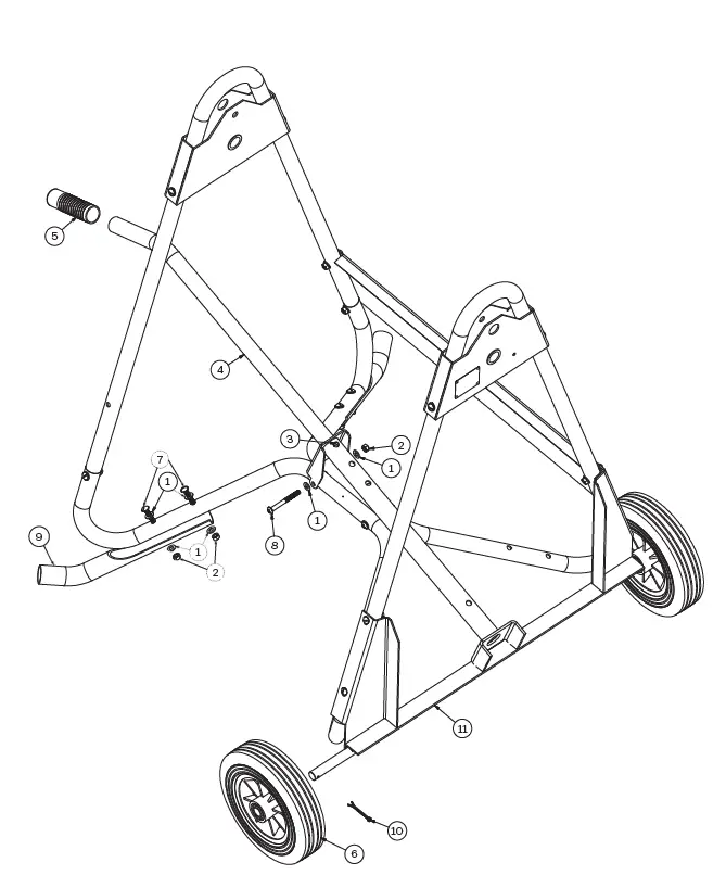 MARSHALLTOWN- 300DD -Steel -Drum -Utility -Mixer -1