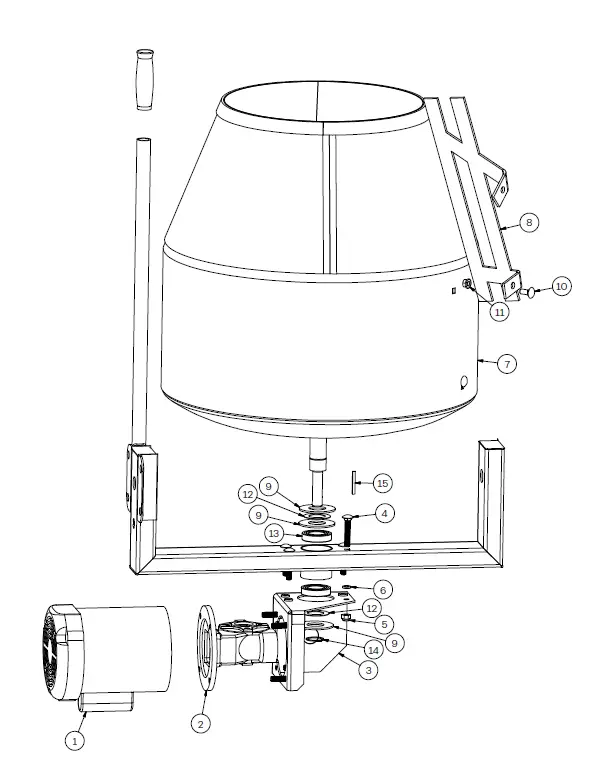 MARSHALLTOWN- 300DD -Steel -Drum -Utility -Mixer -2