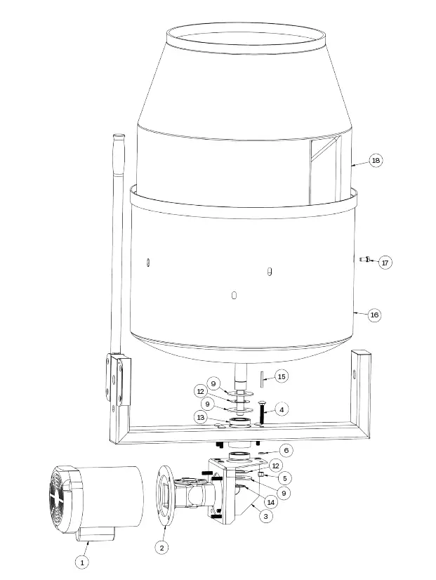 MARSHALLTOWN- 300DD -Steel -Drum -Utility -Mixer -3