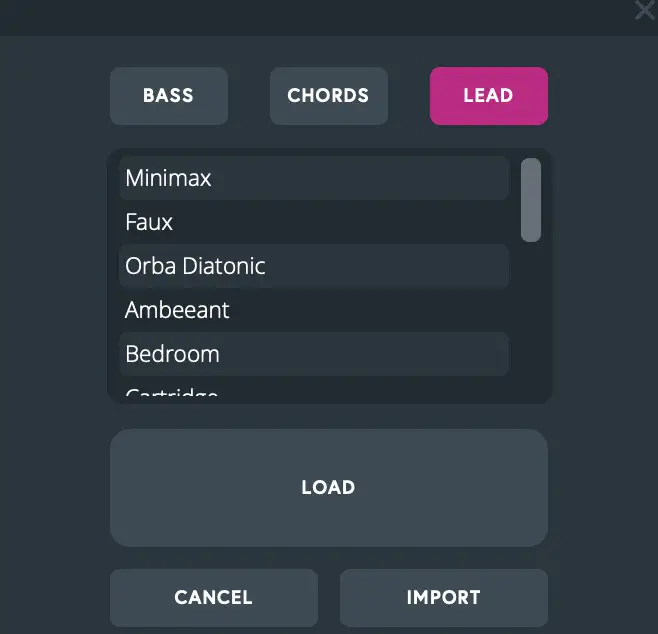 ARTIPHON 1500000323221 Orba Synthesizer - Loading Presets into 2