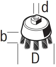 BOSCH PWS 750 115 Angle Grinder - 8