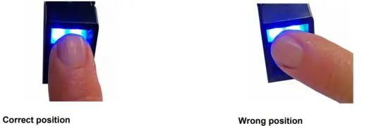 cebek DA 10 12VDC Machinery control by finger - Fingerprint