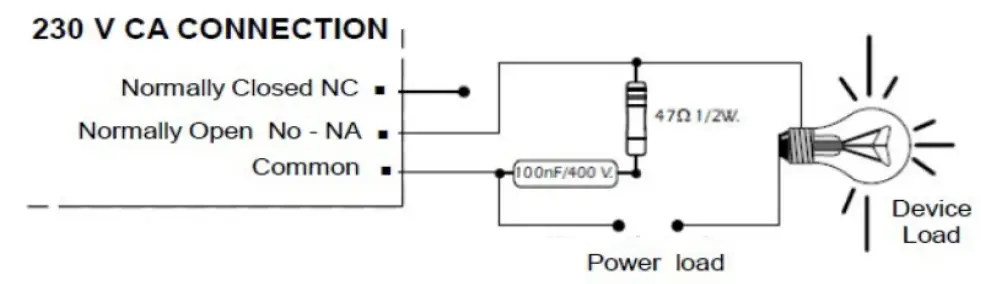 cebek DA 10 12VDC Machinery control by finger - Power load