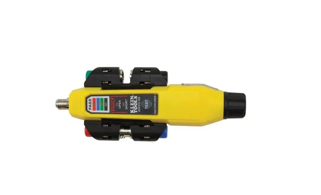 Klein Tools Vdv512-101 Explorer 2 Coax Tester Kit Instructions