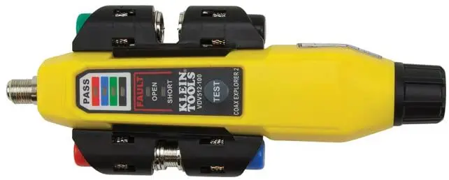 klein tools vdv512-101 explorer 2 coax tester kit