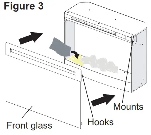 Dimplex PF2325 25 Inch Plug In Electric Firebox - Fireplace Installation 3
