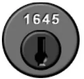 Honeywell 5002 Steel Security Safe - KEY NUMBER