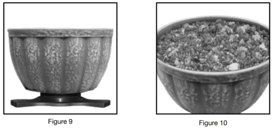 BERNINI FOUNTAIN Roman Flippable Fountain Tower with 3 in 1 Finial - Bird Feeder1