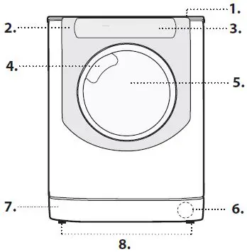 Whirlpool AQD1072D 697 EU-A N Washing Dryer 10 kg Wash-fig3