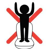 CPS Office Computer Chair Instruction Manual - DO NOT stand on the chair