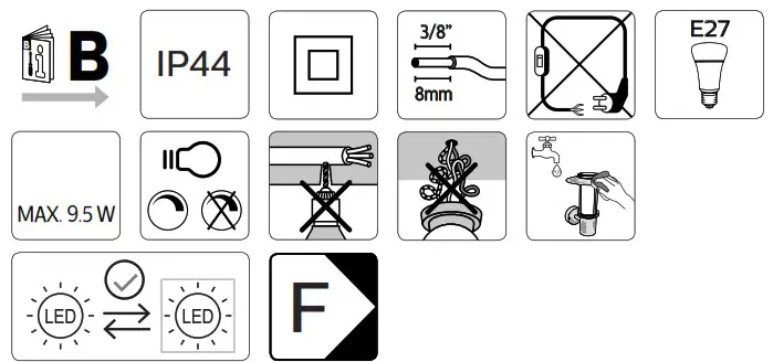 PHILIPS 915005561601 Hue White Tuar Outdoor Pedestal - overview 2
