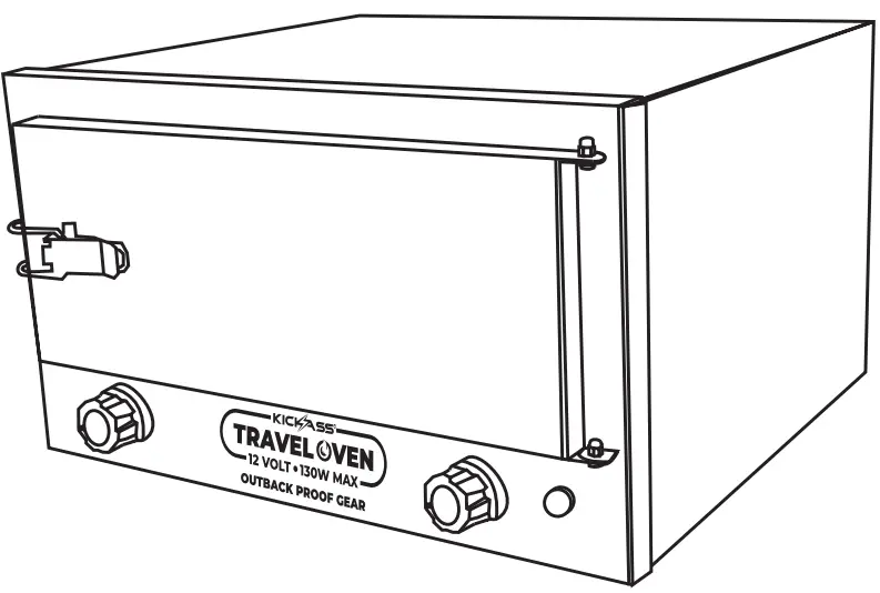 1 x 12 Volt Travel Oven