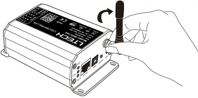 LTECH WiFi 104 LED CONTROLLER - Install