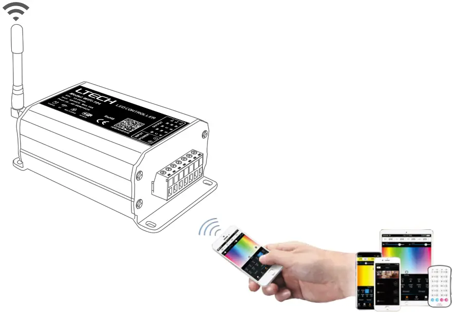 LTECH WiFi 104 LED CONTROLLER