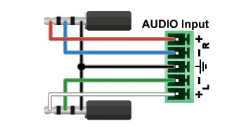 LIGHTWARE MMX4x2-HDMI-USB20-L Compact Size Matrix Switcher - Audio Cable
