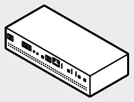 LIGHTWARE MMX4x2-HDMI-USB20-L Compact Size Matrix Switcher - Box Contents
