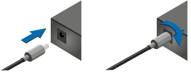 LIGHTWARE MMX4x2-HDMI-USB20-L Compact Size Matrix Switcher - Locking DC plug