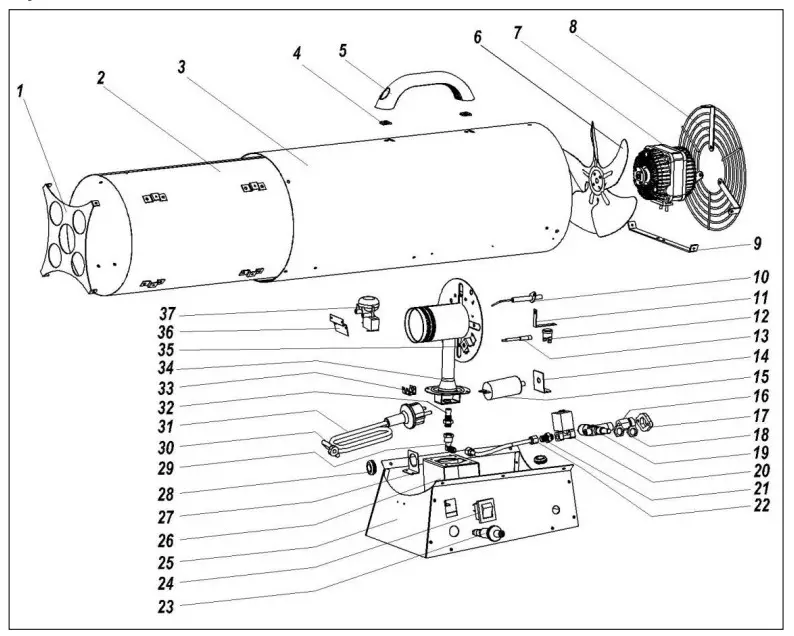 EUROM HKG 30 DE hot air canon - fig9