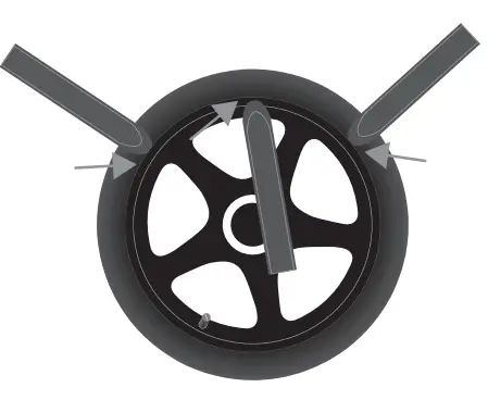 TnB UMTYRE10 Pneu 10 Inch Escooter Tyre - fig 3