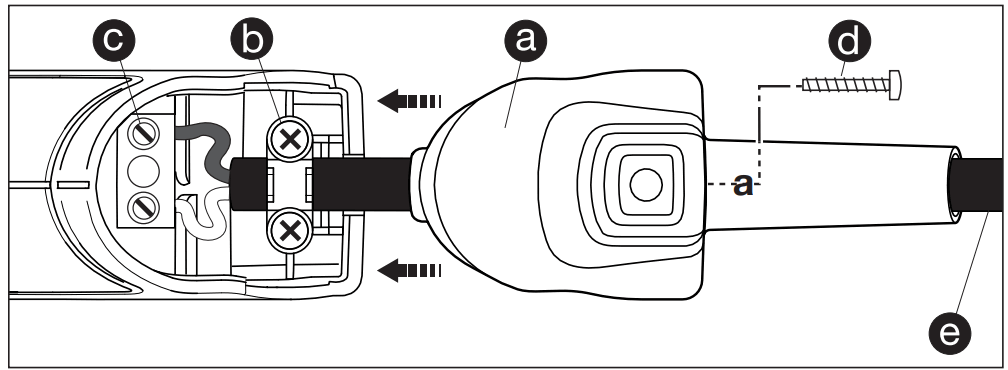steinel HG 2520 E Professional Heat Guns - Changing the power cord
