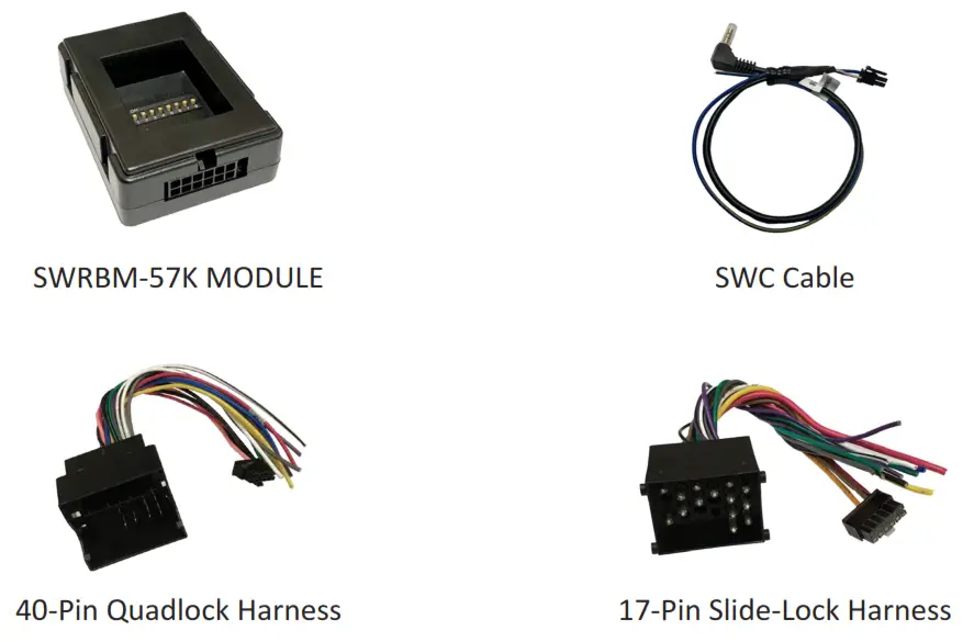 CRUX SWRBM 57K Radio Replacement with SWC Retention - fig