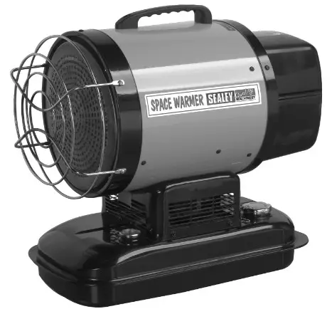 SEALEY IR18 Infrared Paraffin Diesel Heater 230V - cover