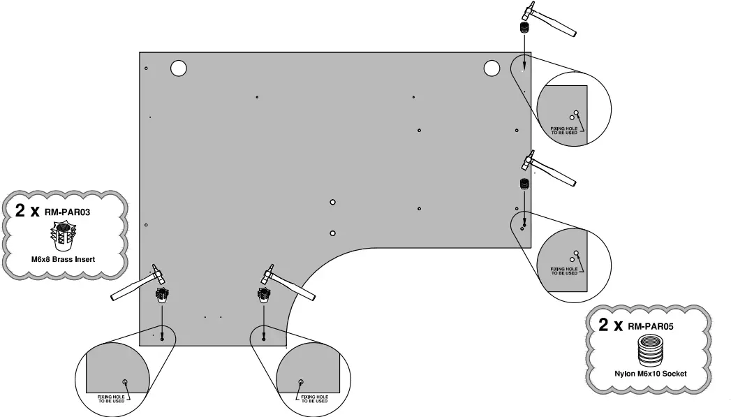 dams Momento Ergonomic Desk - 10
