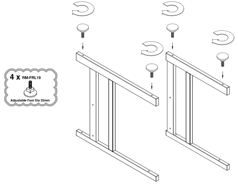 dams Momento Ergonomic Desk - 11