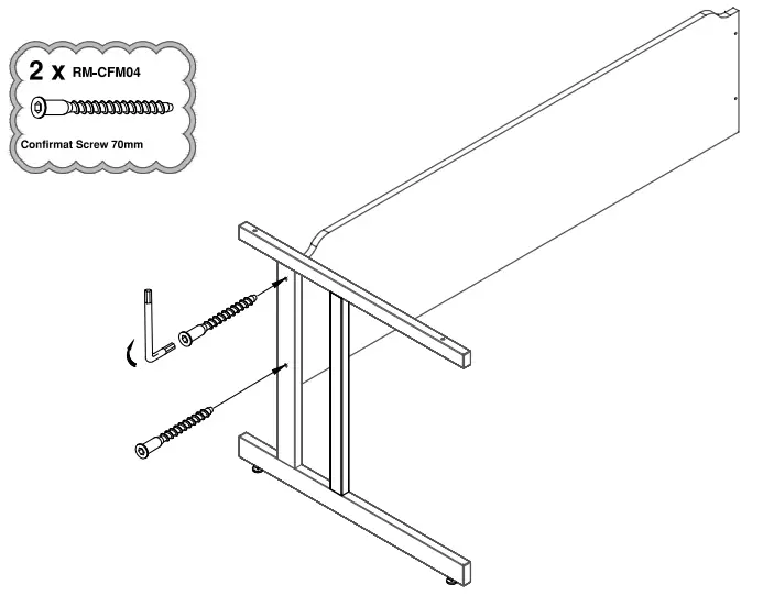 dams Momento Ergonomic Desk - 16