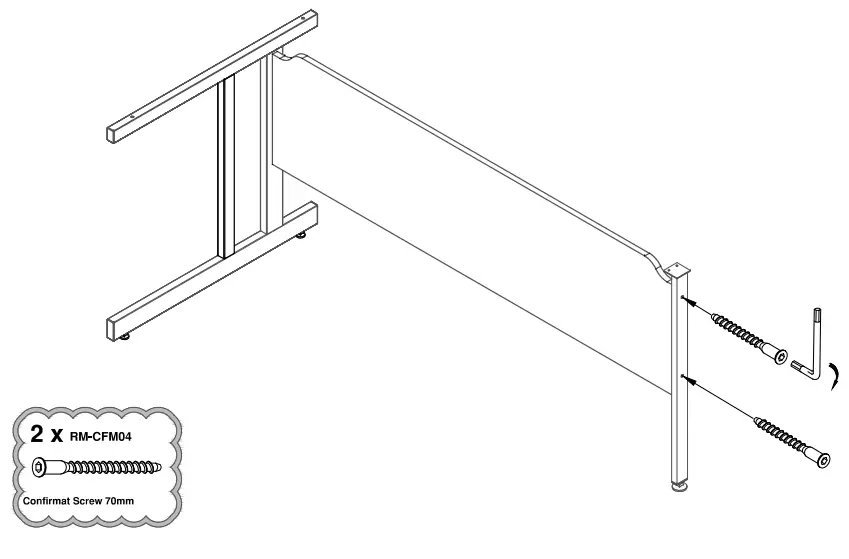 dams Momento Ergonomic Desk - 18