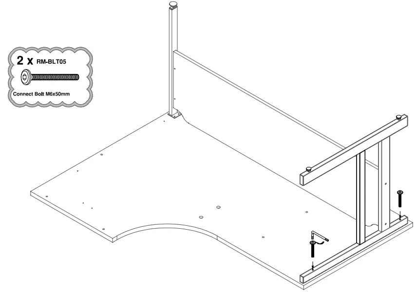 dams Momento Ergonomic Desk - 20